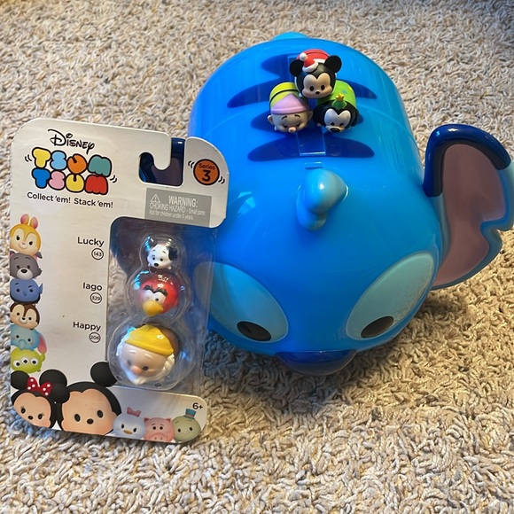 Stitch Tsum Tsum Rare Collectables case with some Tsum Tsum. - Picture 2 of 13